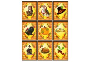 Download Printable Vintage Thanksgiving Fall Tags - Vintage Collection